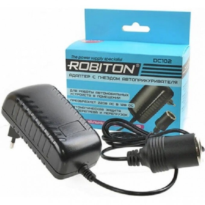 Адаптер/блок питания ROBITON DC102 16184 Адаптер/блок питания ROBITON DC102 16184