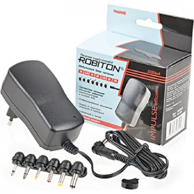Адаптер/блок питания ROBITON TN2250S 16035 Адаптер/блок питания ROBITON TN2250S 16035