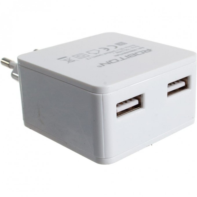 Адаптер/блок питания ROBITON USB2400/TWIN 13909 Адаптер/блок питания ROBITON USB2400/TWIN 13909