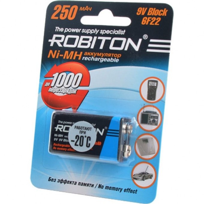 Аккумулятор ROBITON 250MH9-1 08801 Аккумулятор ROBITON 250MH9-1 08801