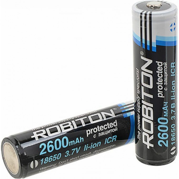 Аккумулятор ROBITON 2.6/Li18650 12383 Аккумулятор ROBITON 2.6/Li18650 12383