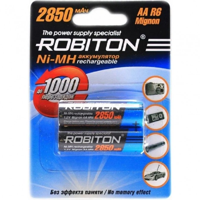 Аккумулятор ROBITON 2850MHAA 10203 Аккумулятор ROBITON 2850MHAA 10203