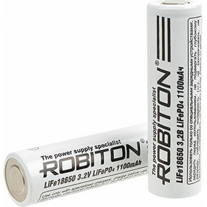 Аккумулятор ROBITON LiFe18650 13119 Аккумулятор ROBITON LiFe18650 13119