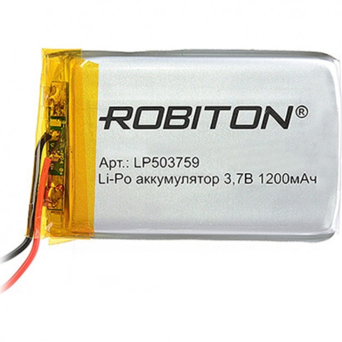 Аккумулятор ROBITON LP503759 14064 Аккумулятор ROBITON LP503759 14064
