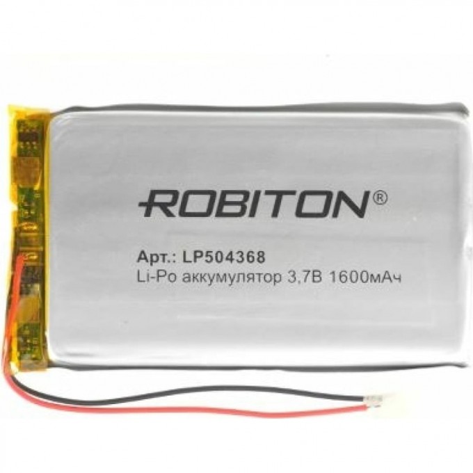 Аккумулятор ROBITON LP504368 15741 Аккумулятор ROBITON LP504368 15741