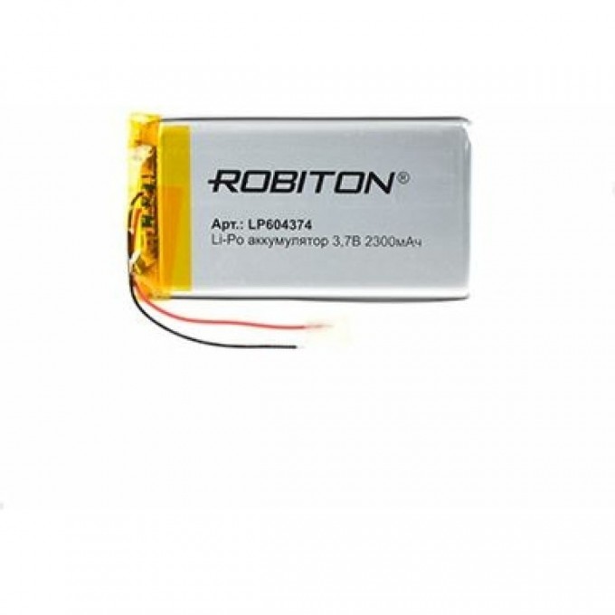 Аккумулятор ROBITON LP604374 14906 Аккумулятор ROBITON LP604374 14906