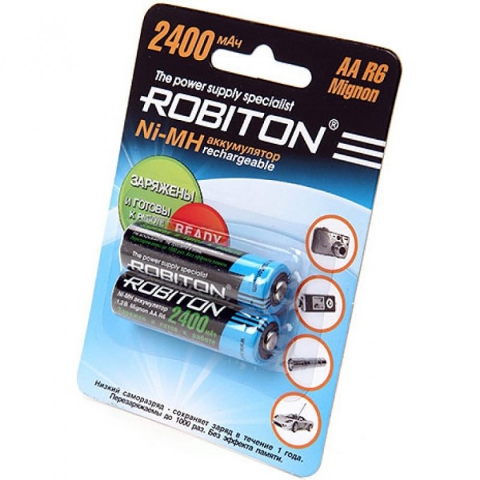 Аккумулятор ROBITON RTU2400MHAA-2 09791 Аккумулятор ROBITON RTU2400MHAA-2 09791