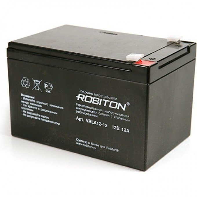 Аккумулятор ROBITON VRLA12-12 07635 Аккумулятор ROBITON VRLA12-12 07635