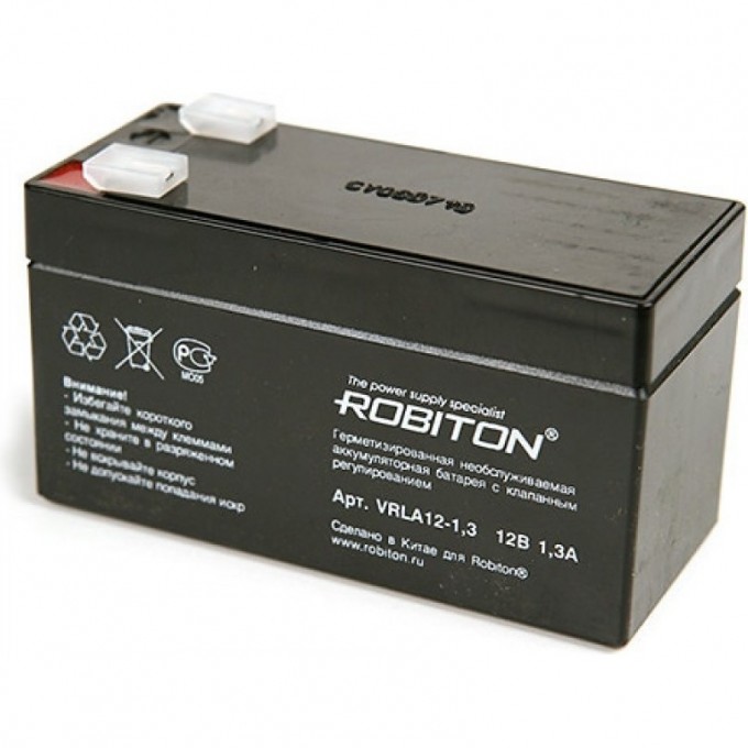 Аккумулятор ROBITON VRLA12-1.3 07630 Аккумулятор ROBITON VRLA12-1.3 07630