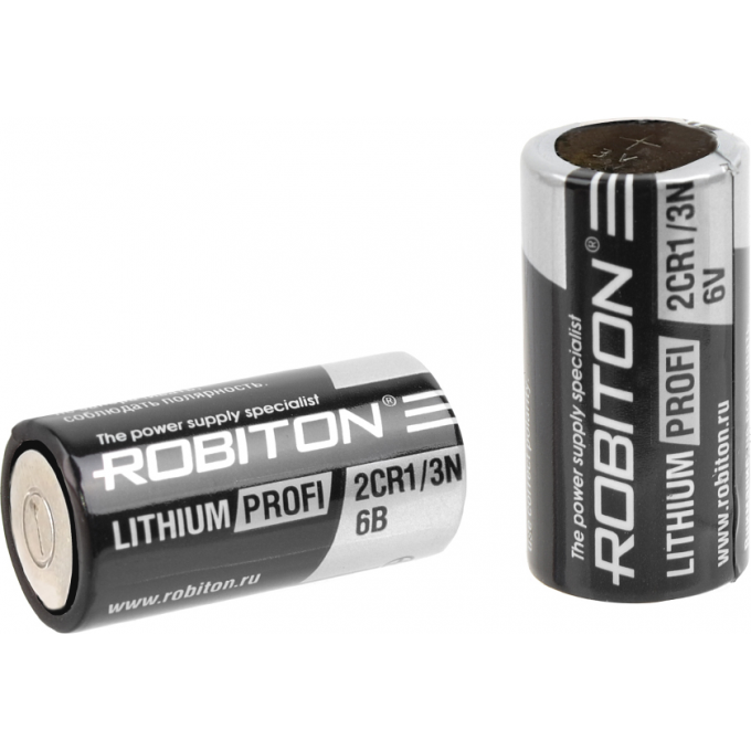 Батарея ROBITON PROFI 2CR1/3N с плоским контактом 20015