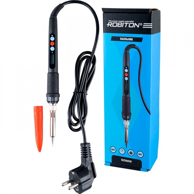Электрический паяльник ROBITON SID60W 60Вт 18788 Электрический паяльник ROBITON SID60W 60Вт 18788