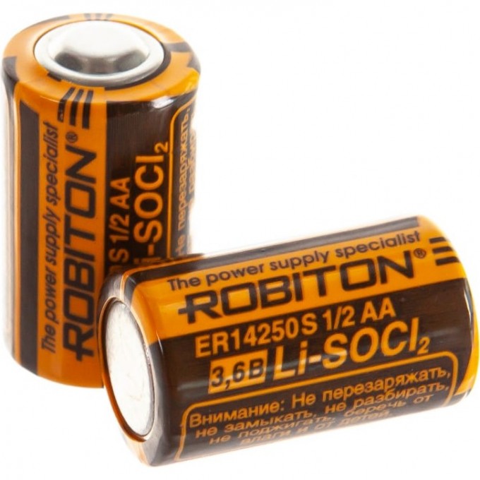 Элемент питания ROBITON ER14250-S-SR2 12402 Элемент питания ROBITON ER14250-S-SR2 12402