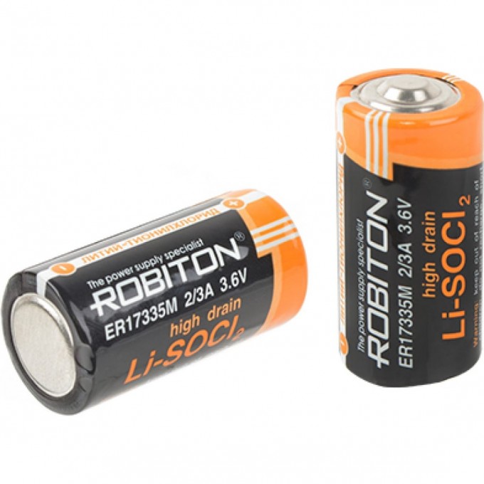 Элемент питания ROBITON ER17335M 16935 Элемент питания ROBITON ER17335M 16935