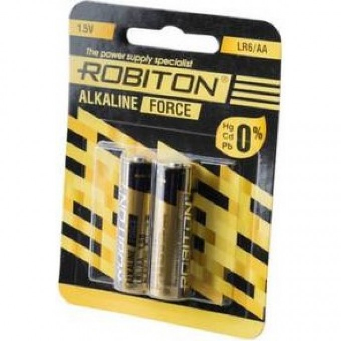 Элемент питания ROBITON FORCE LR6 BL2 18009 Элемент питания ROBITON FORCE LR6 BL2 18009
