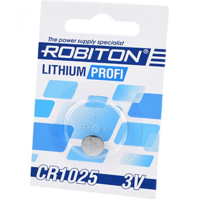 Элемент питания ROBITON R-CR1025-BL1 14625 Элемент питания ROBITON R-CR1025-BL1 14625