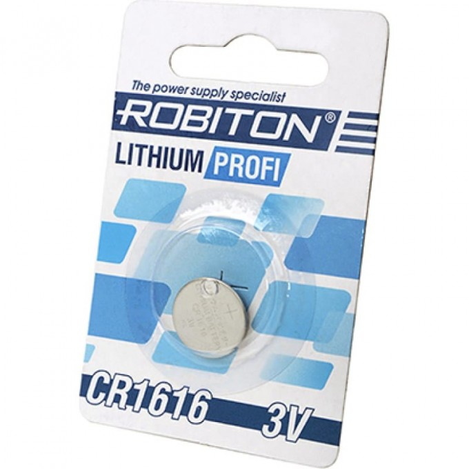 Элемент питания ROBITON R-CR1616-BL1 13057 Элемент питания ROBITON R-CR1616-BL1 13057