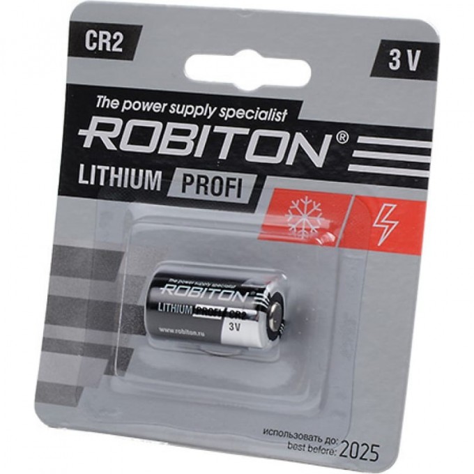 Элемент питания ROBITON R-CR2-BL1 13262 Элемент питания ROBITON R-CR2-BL1 13262