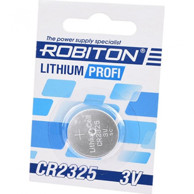 Элемент питания ROBITON R-CR2325-BL1 14629 Элемент питания ROBITON R-CR2325-BL1 14629