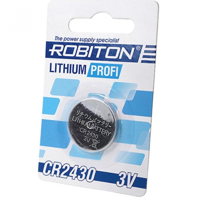 Элемент питания ROBITON R-CR2430-BL1 13053 Элемент питания ROBITON R-CR2430-BL1 13053
