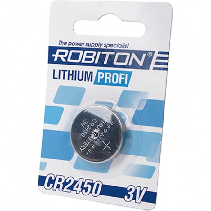Элемент питания ROBITON R-CR2450-BL1 13055 Элемент питания ROBITON R-CR2450-BL1 13055