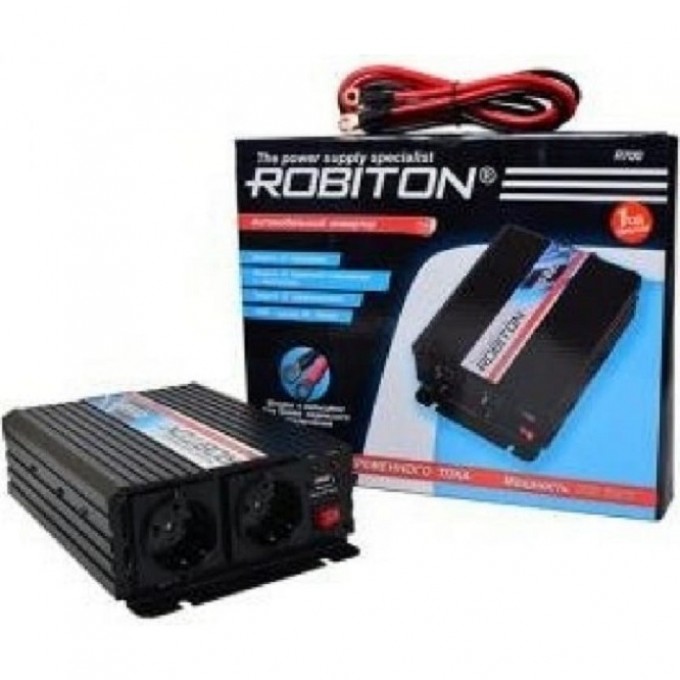 Инвертор 12V-220V ROBITON R700 12173 Инвертор 12V-220V ROBITON R700 12173