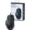 Компьютерная мышь ROBITON GMWR-01 игровая, проводная, 1200-3600DPI, 6кн+колесо, черный BL1 19819