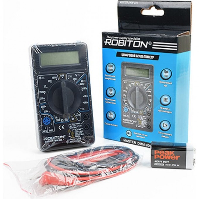 Мультиметр ROBITON DMM-200 13354 Мультиметр ROBITON DMM-200 13354