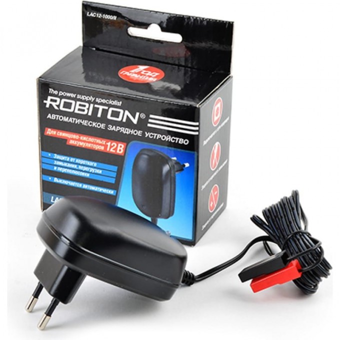 Зарядное устройство для батарей ROBITON LAC12-1000/II 14681 Зарядное устройство для батарей ROBITON LAC12-1000/II 14681