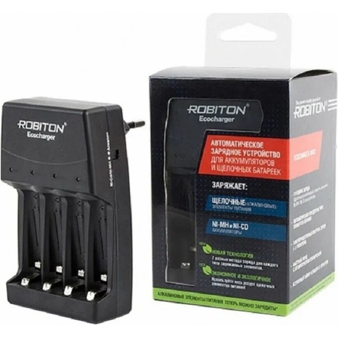 Зарядное устройство ROBITON ECOCHARGER AK02 14056 Зарядное устройство ROBITON ECOCHARGER AK02 14056