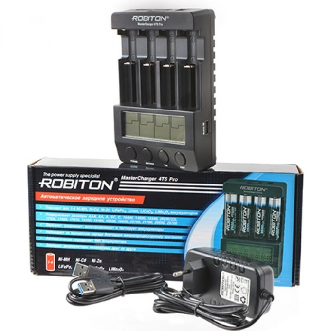 Зарядное устройство ROBITON MASTERCHARGER 4T5 Pro 17667 Зарядное устройство ROBITON MASTERCHARGER 4T5 Pro 17667