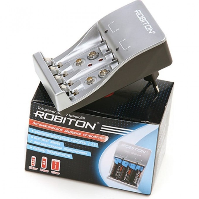 Зарядное устройство ROBITON SMART S500/plus 10592 Зарядное устройство ROBITON SMART S500/plus 10592